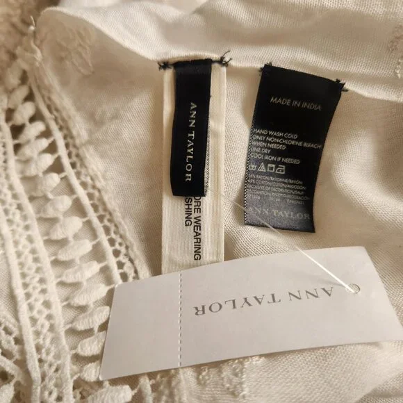 NWT Embroidered Crochet Oblong woven scarf bumblebee bee - Picture 3 of 6